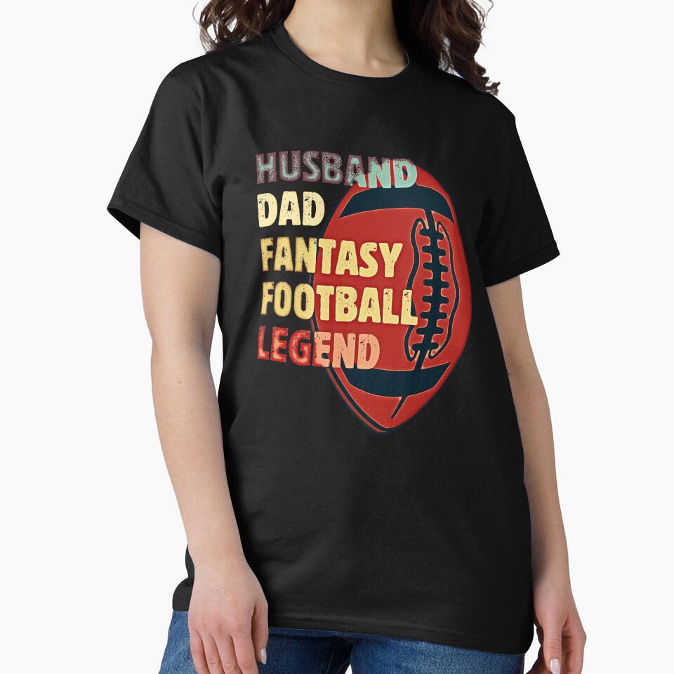 Husband Dad Fantasy Football Legend by csoDesign