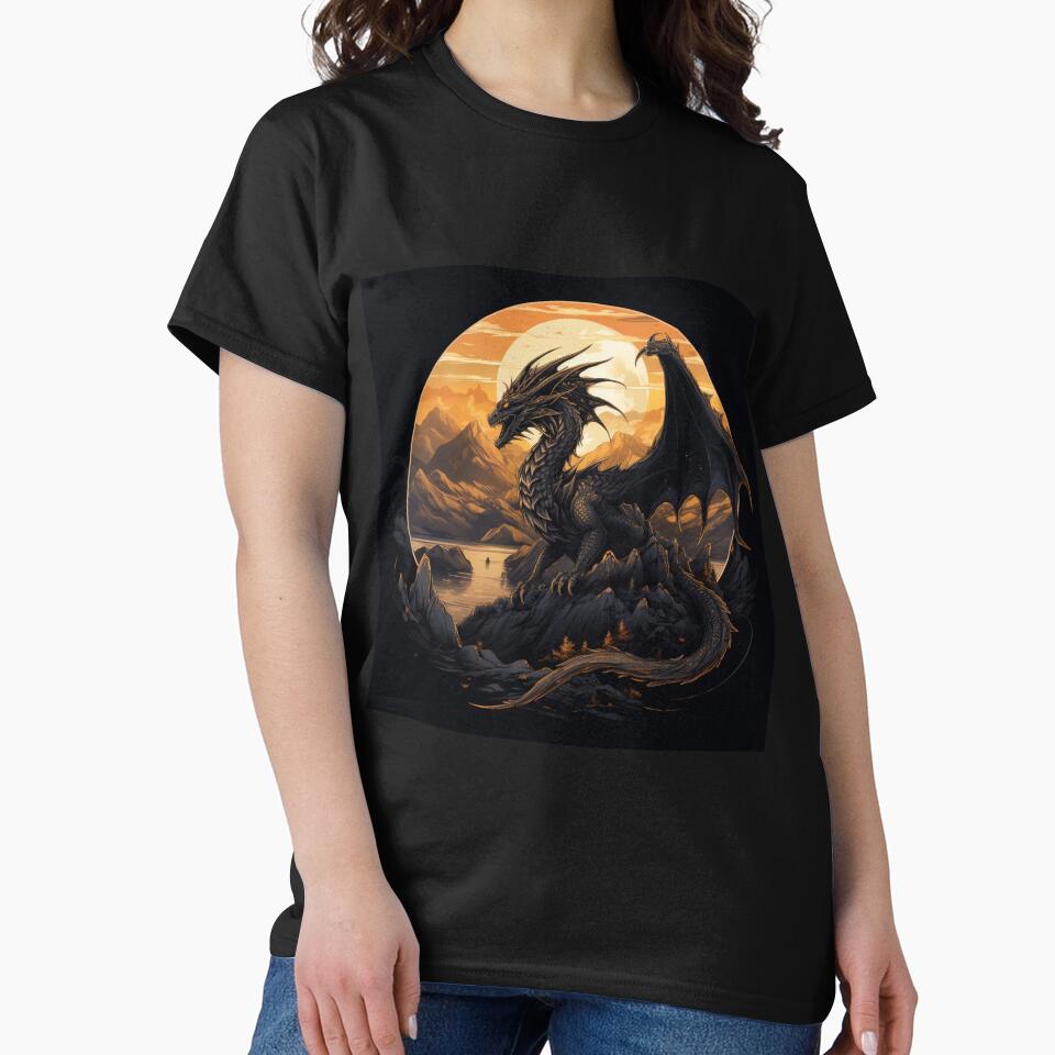 Fantasy Fiction - Dark Fantasy Dragon by Fantasy Masterpiece