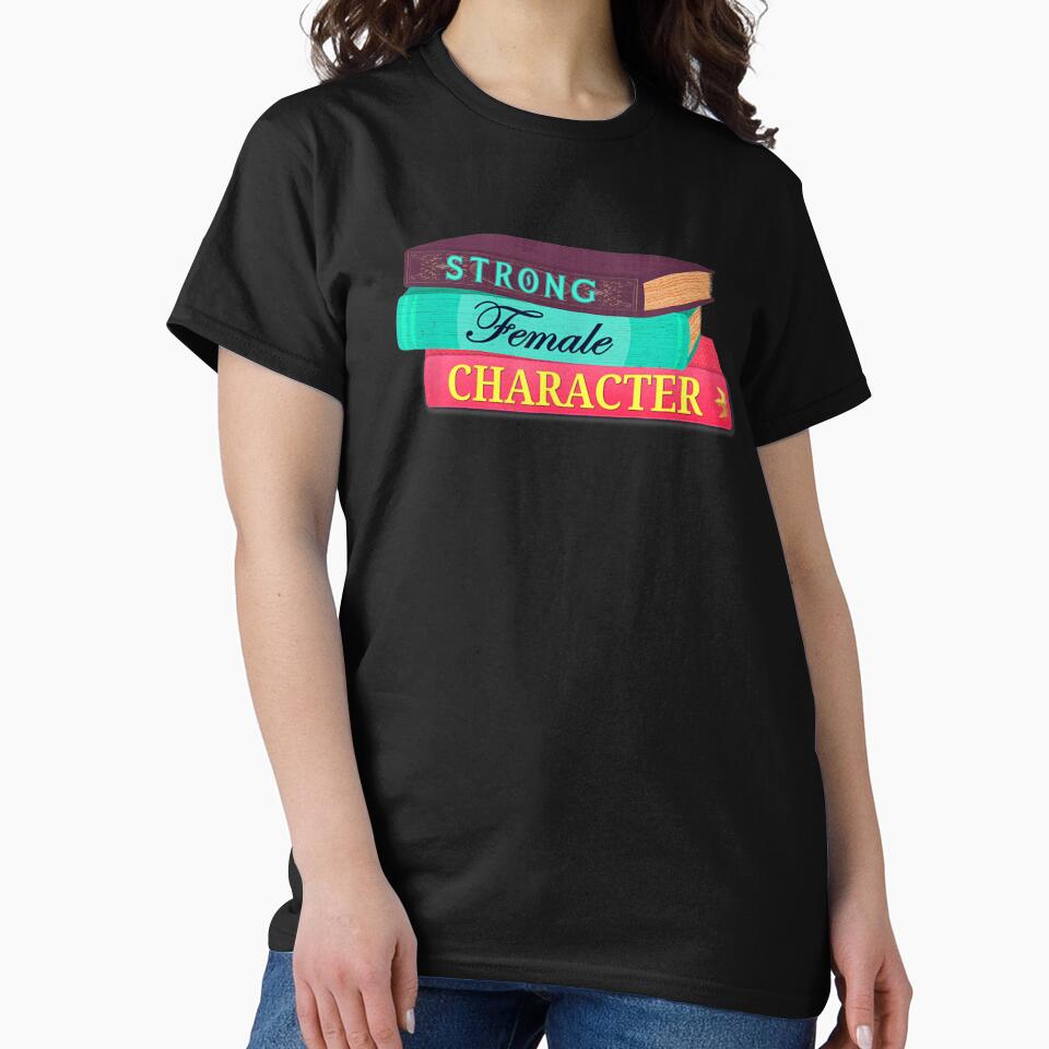 Strong Female Character Book Nerd by Raphael-Hogan