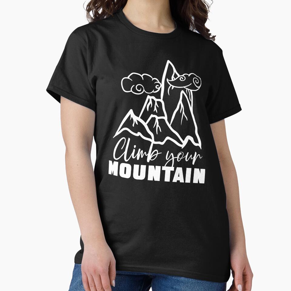 Climb your mountain and be happy by camelsvg