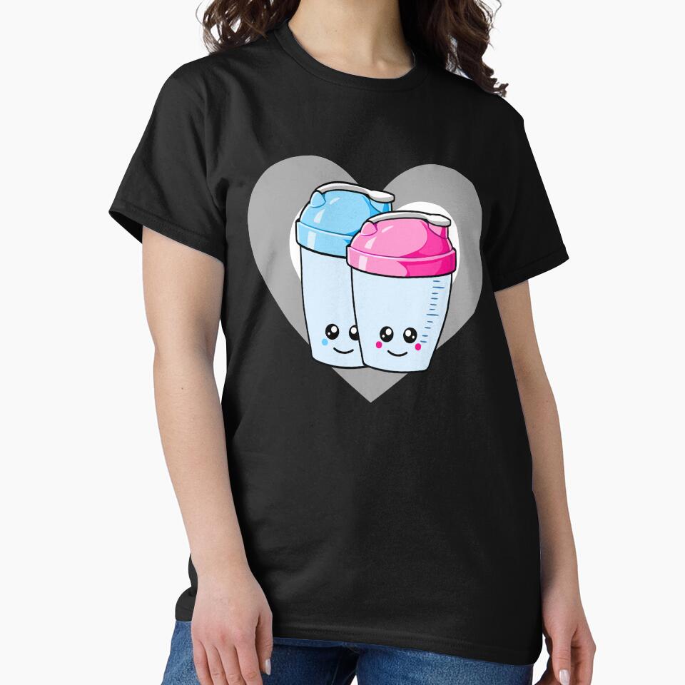 Cute Protein Shaker Heart for Kawaii Fitness Lovers by eternallygifted