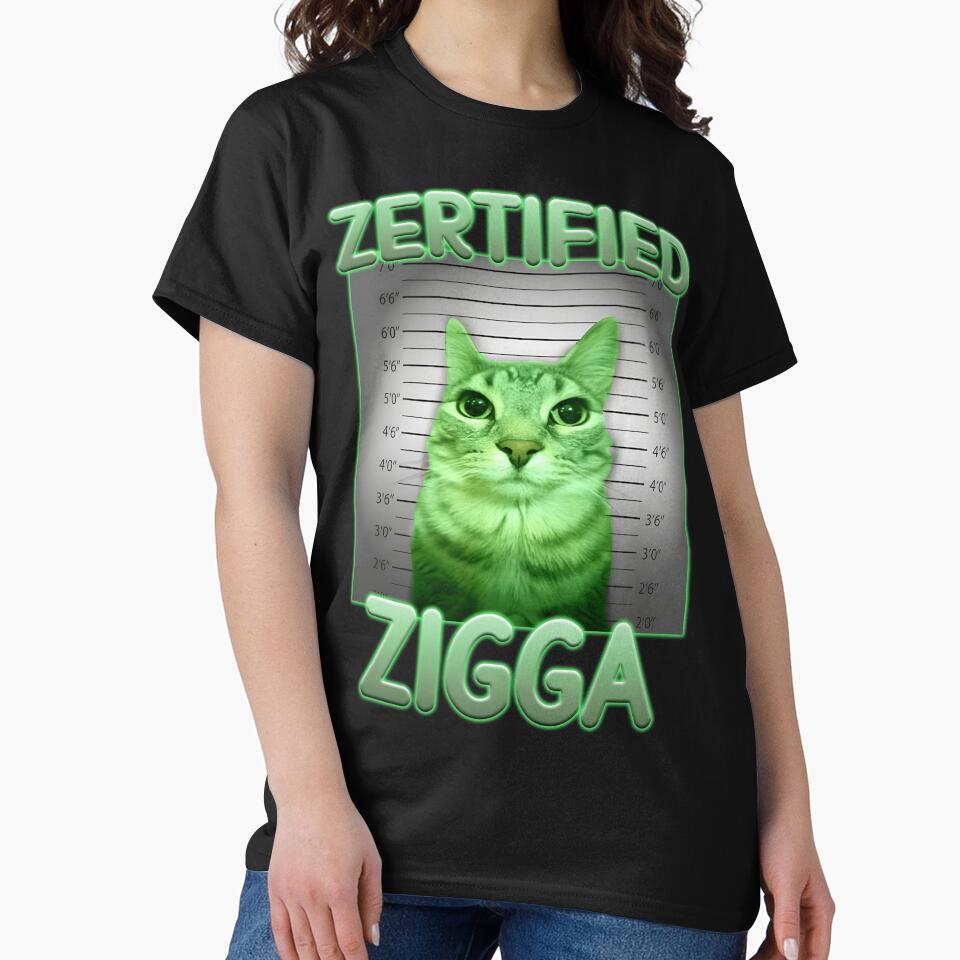 Funny Alien Brainrot Cat Meme Gift by MemishDesign
