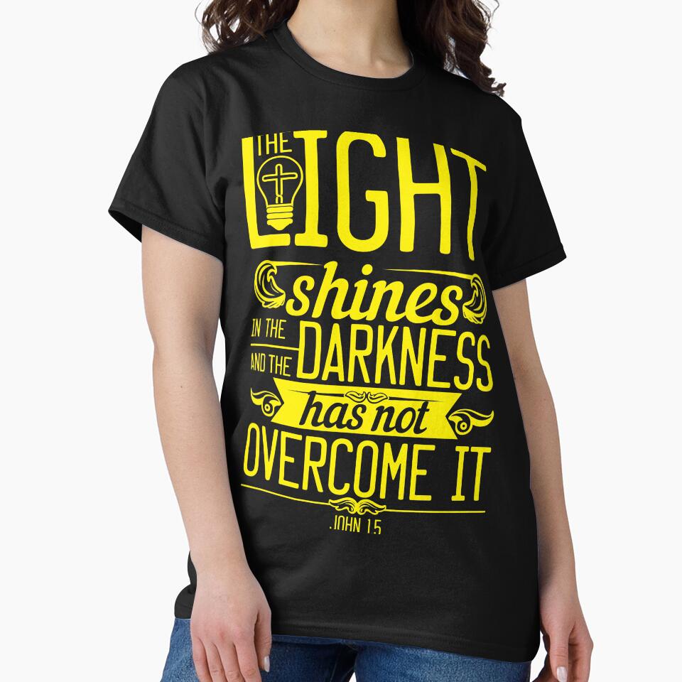 John 1:5  The Light Shines in the Darkness but the Darkness has not Overcome It. by crdraper