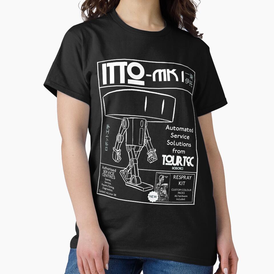 ITTO MK1 advert for a black t shirt by SE-Gear