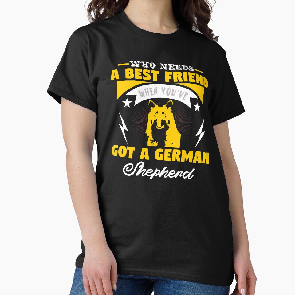 Who Needs a Best Friend | Dog Lover by teamph