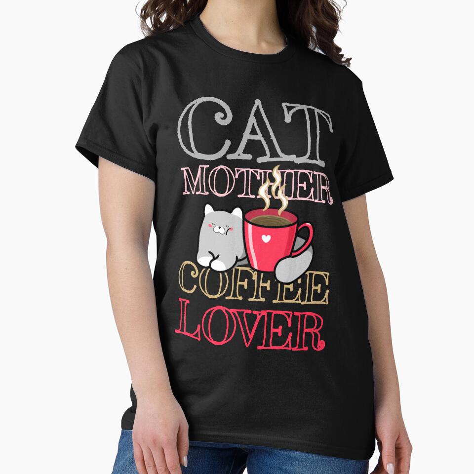 Cat mother coffee lover by Drzamag