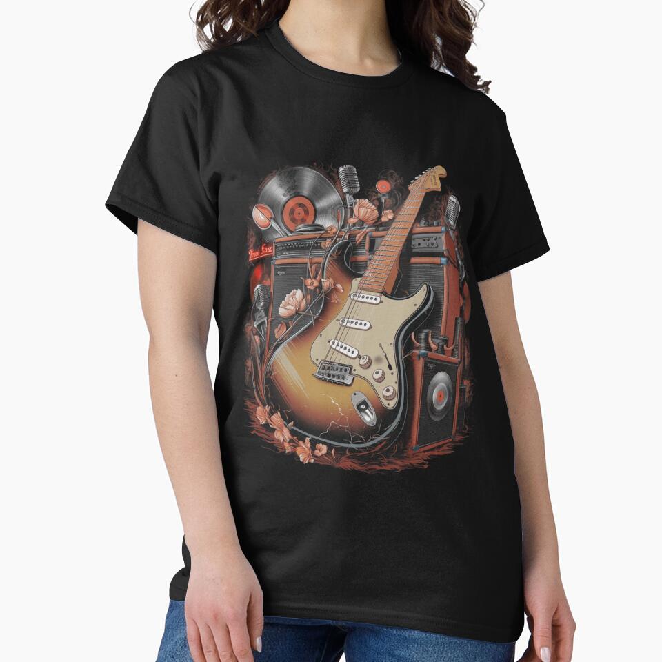 electric guitar art by JMMR