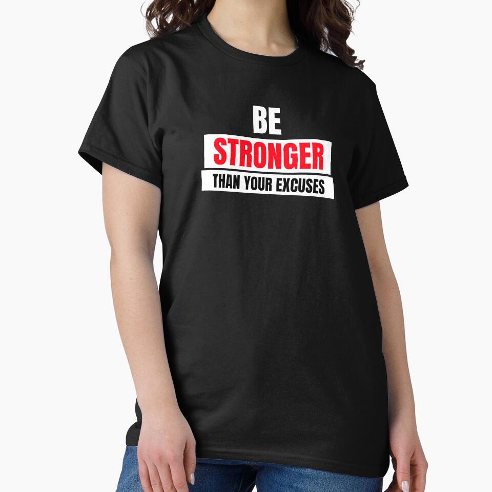 Be Stronger Than Your Excuses Motivation by GCteez