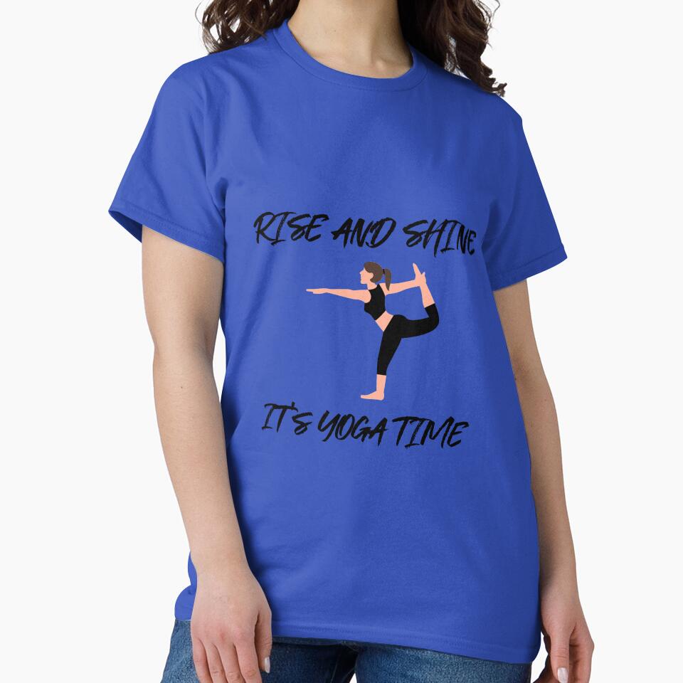 It's Yoga Time by RiseandShineTee