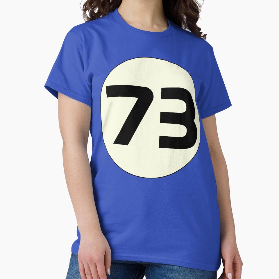 73 Sheldons Favorite Number science physics geek by Glimmersmith