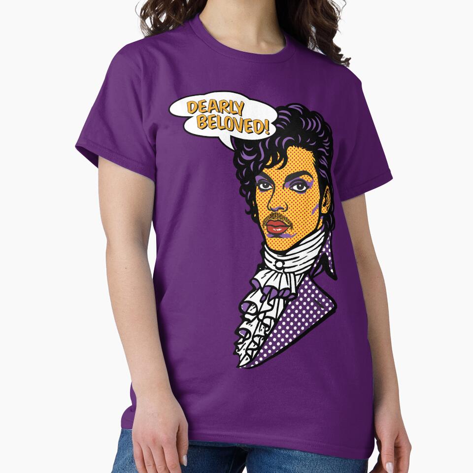 Pop-Art Purple Pop Star – Dearly Beloved! by jamiensj