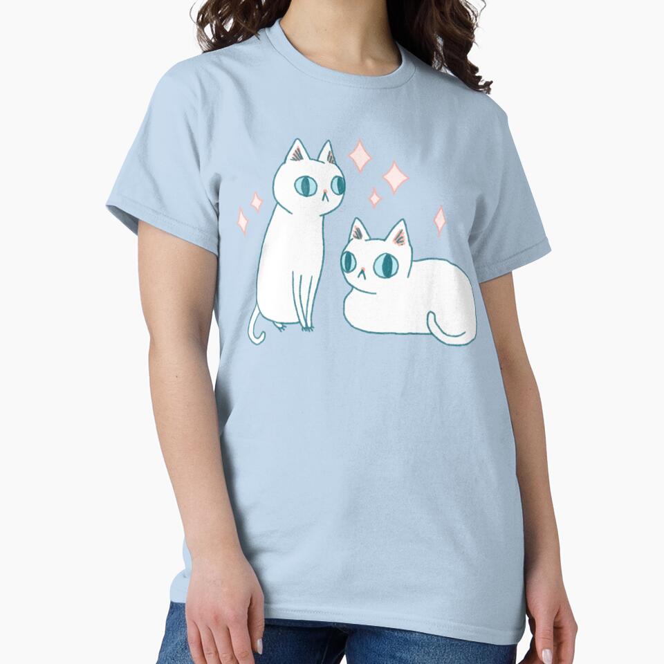 Two White Cats by SophieCorrigan