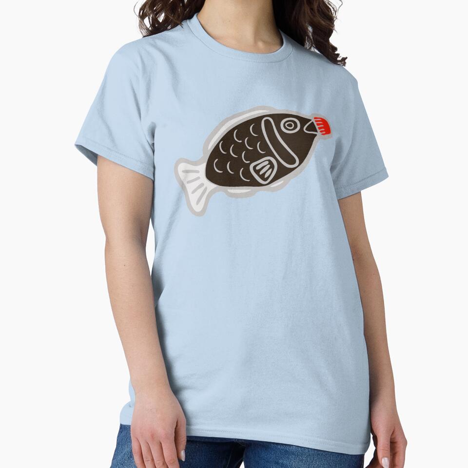 Sushi Soy Fish Pattern in Blue by evannave