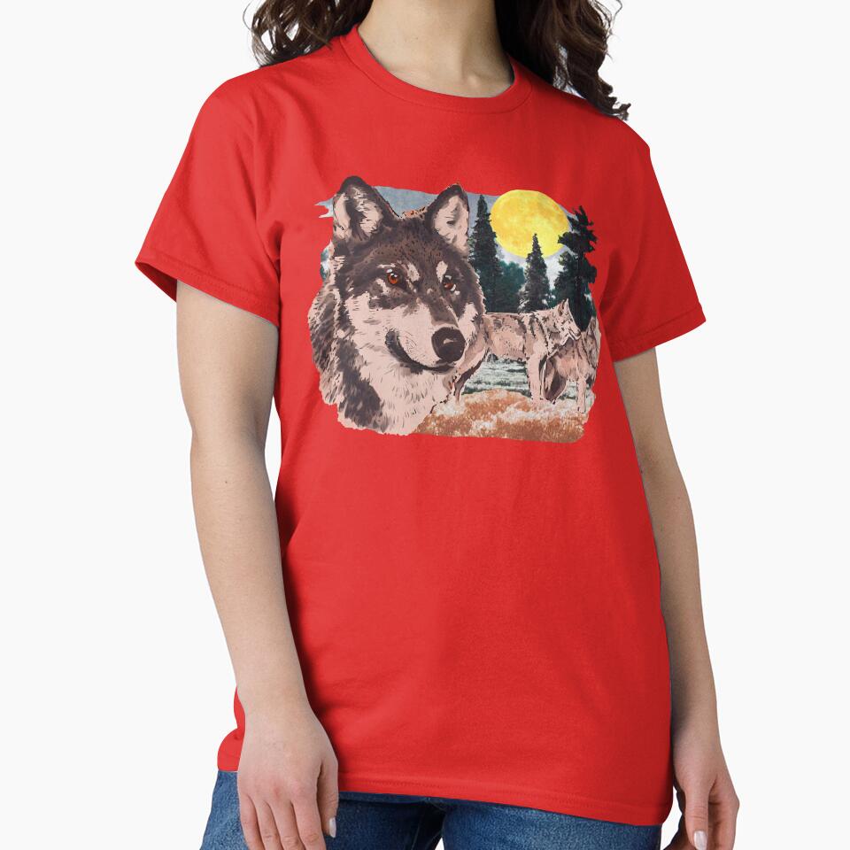 Napoleon Dynamite Movie - Retro Wolf Nature Scene by ourkid