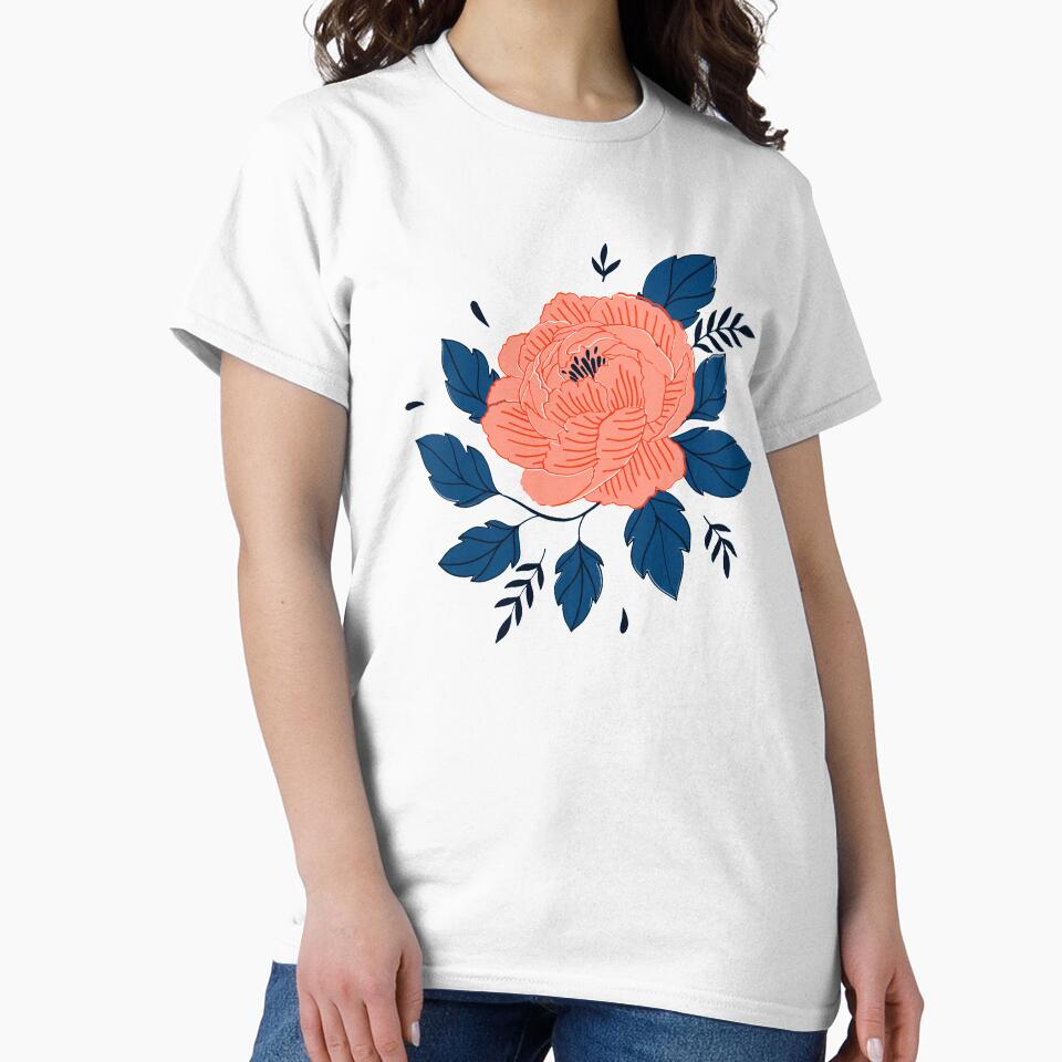 Peach Flower design by Mamichiki