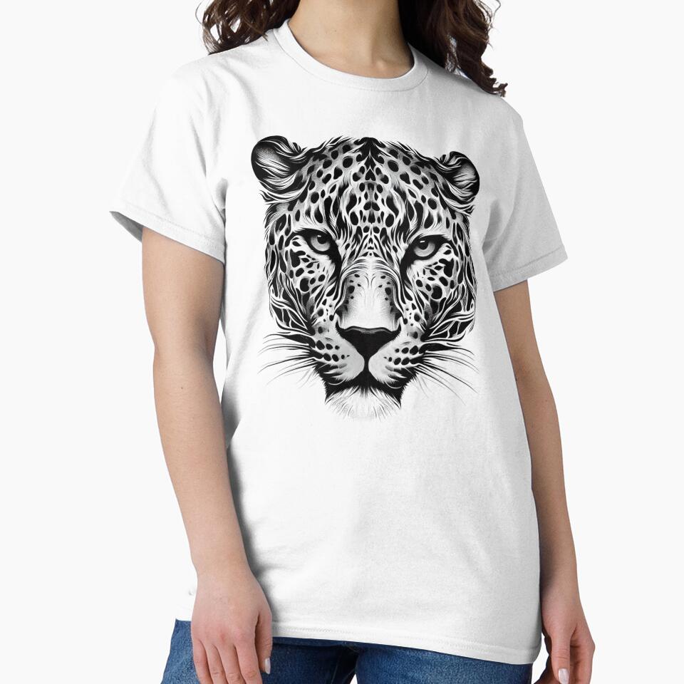 Leopard Head by KeeblerART