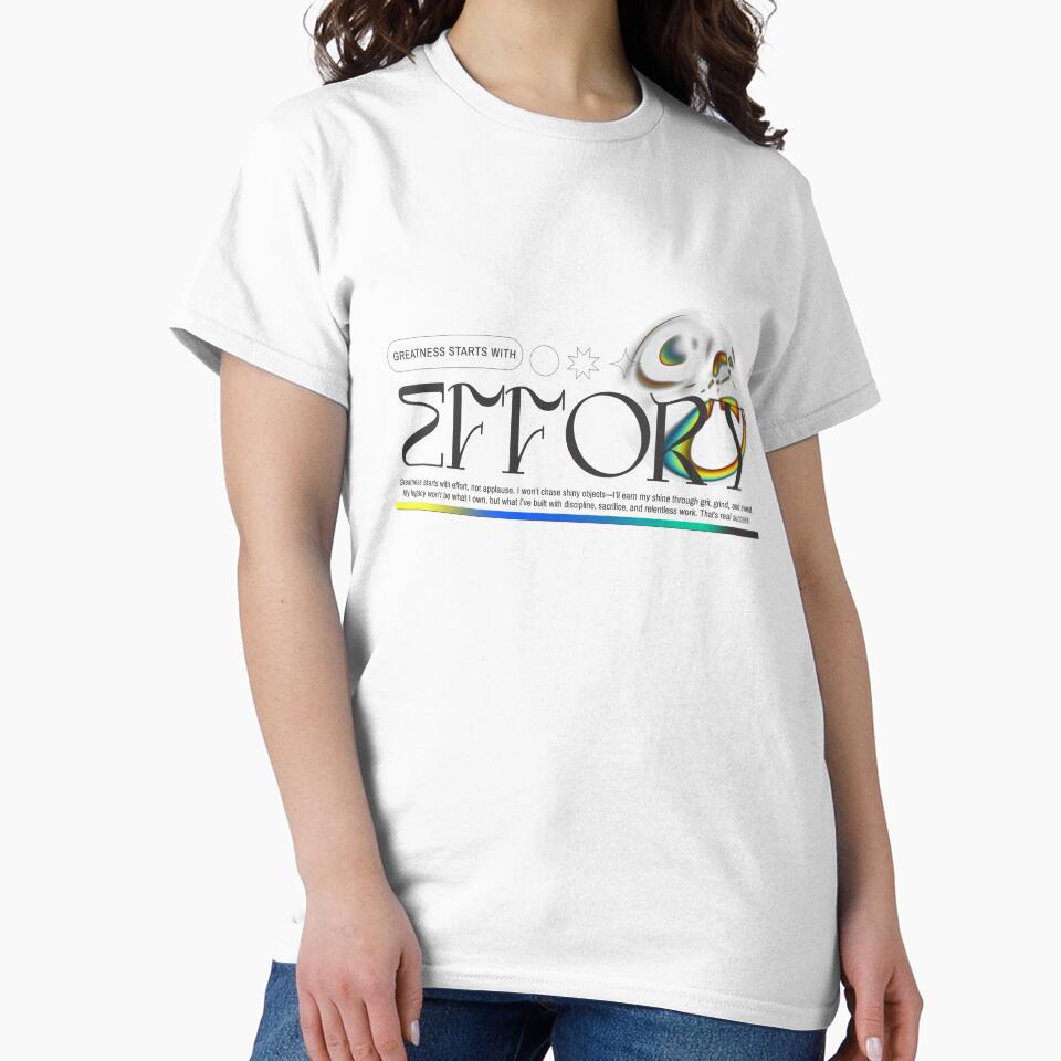 Greatness Starts with Effort by Dichotomy Apparel