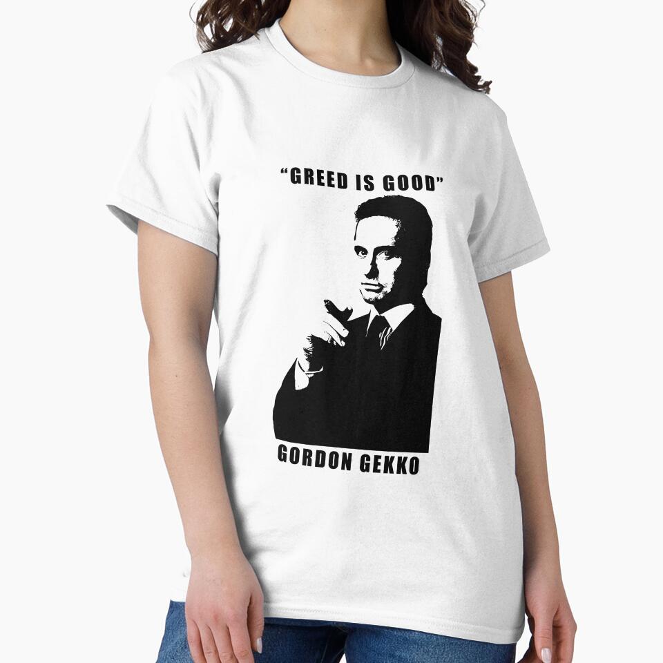 Greed is Good by Gordon Gekko by IconicFriends