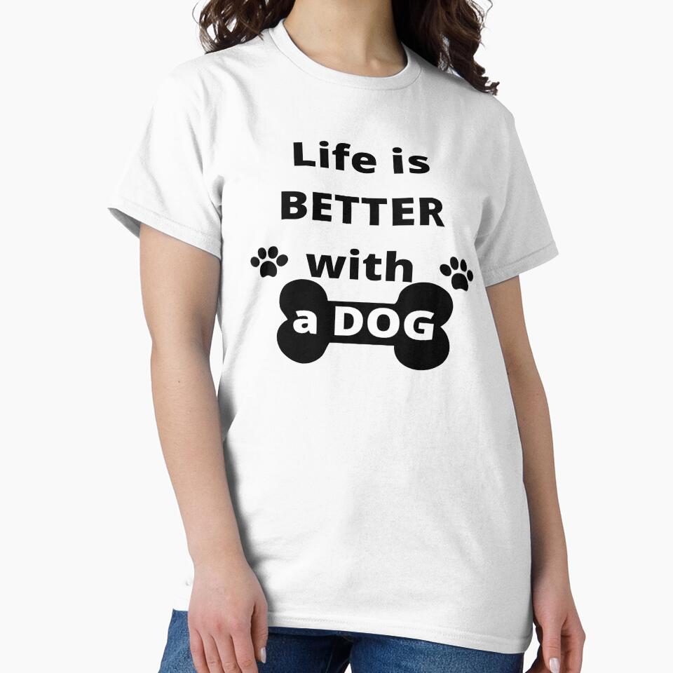 Life is Better With a DOG - Dog lover for men by pedroserpa