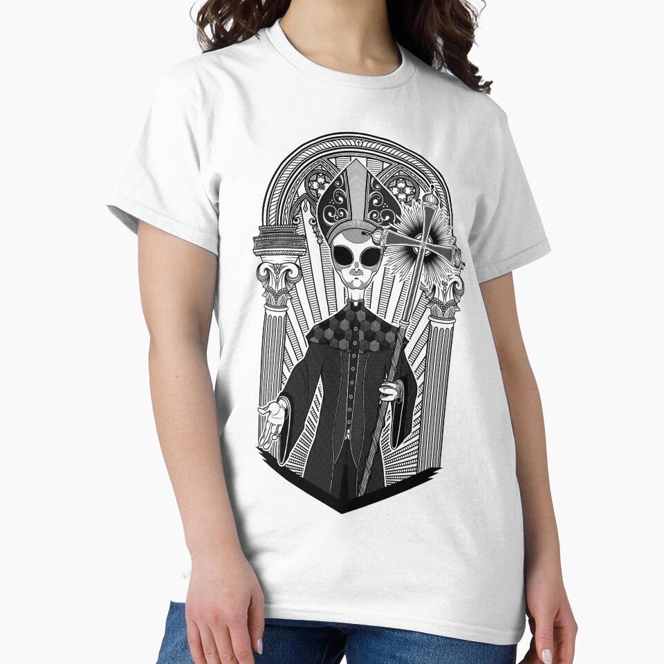 The alien Pope by ToleStyle