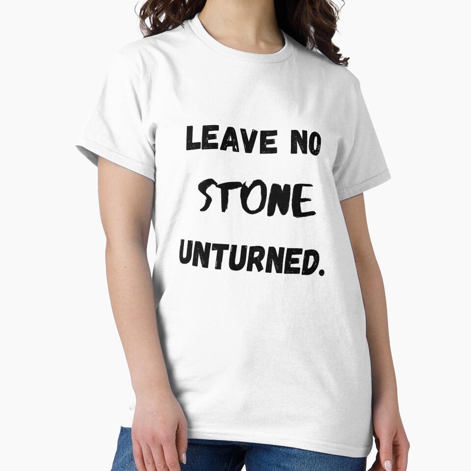 Leave No STONE Unturned, Motivational & Inspirational by Salman Hino