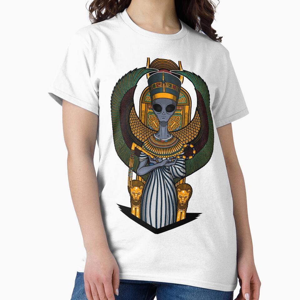 The alien Nefertiti - Color version by ToleStyle