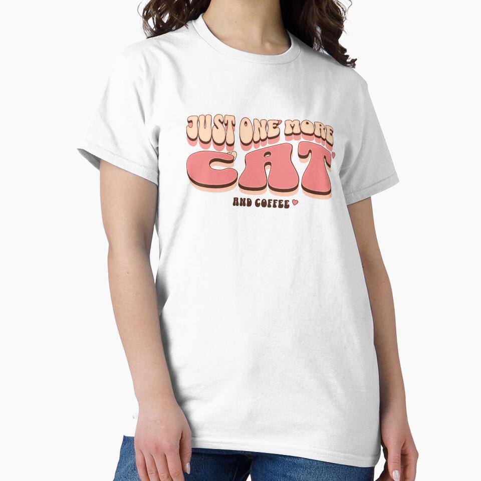 Just One More Cat And Coffee – Cute Cat Lover Design by Skides04