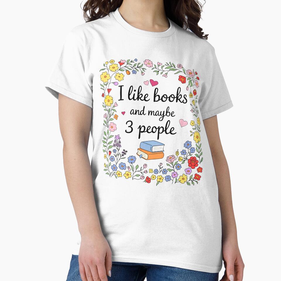 Floral Book Nerd by ChristinDresner