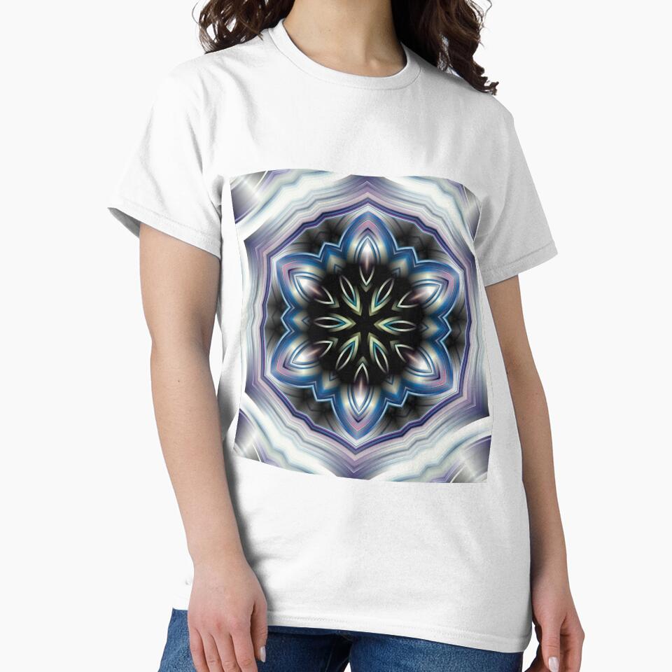 Radioactive Flower - Aesthetic Art - Geometric Art by ThatKrisGuy