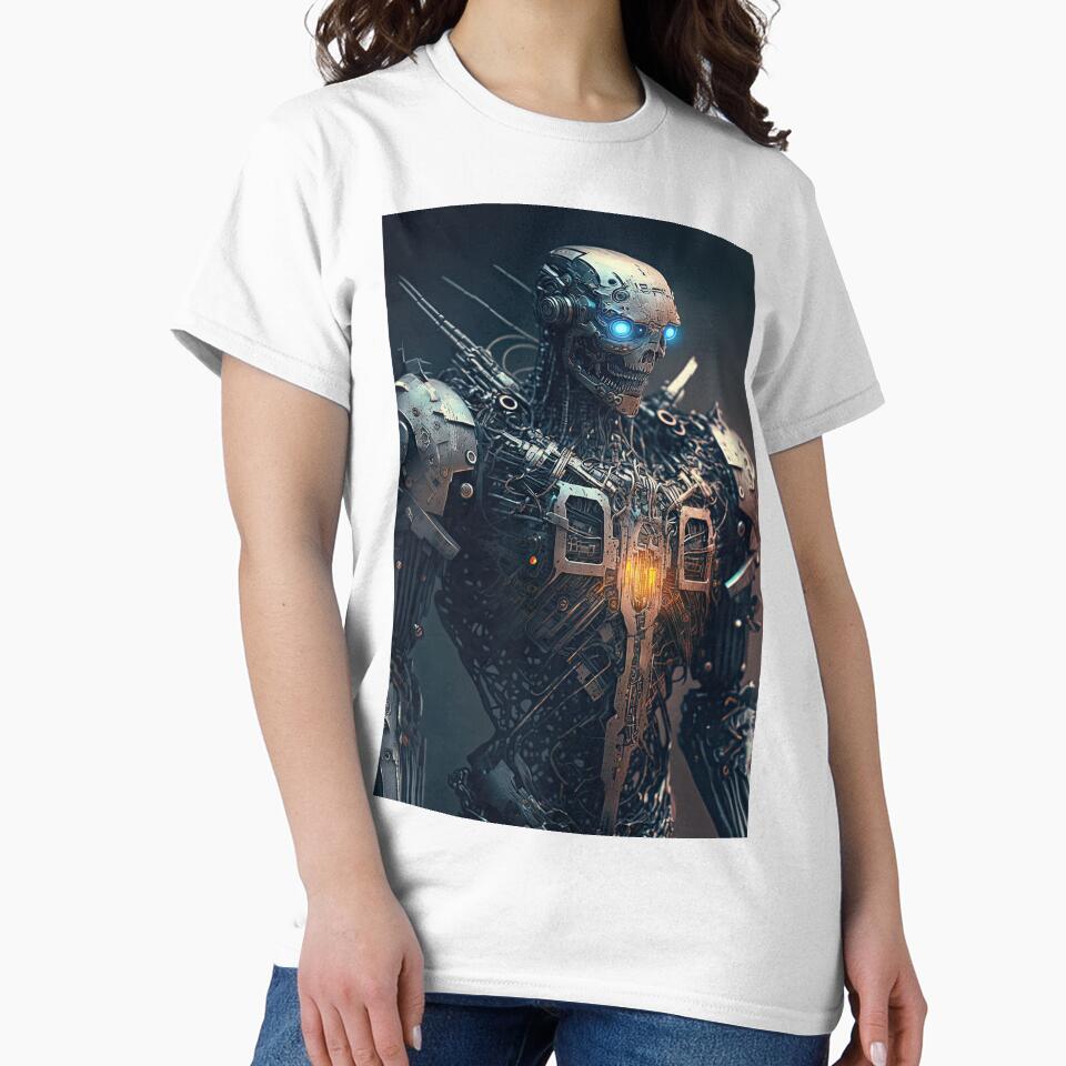 Sci-fi robot by mrlongfield