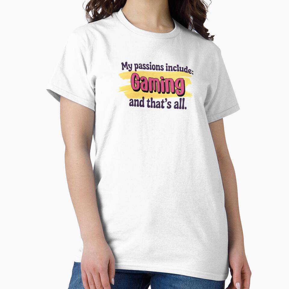 Gaming is my passion - Funny Gaming Lover by Watsonarts