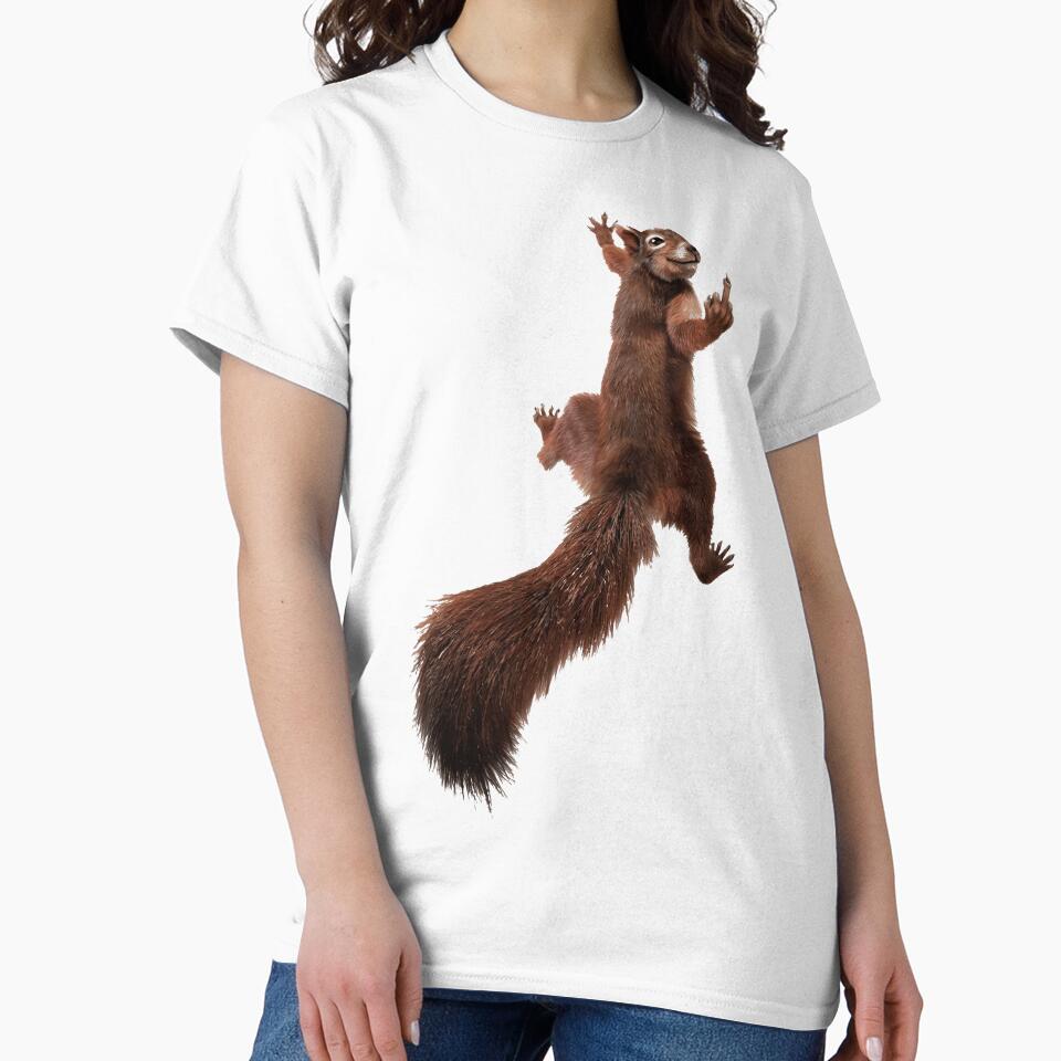 Rude Squirrel by AIEverything
