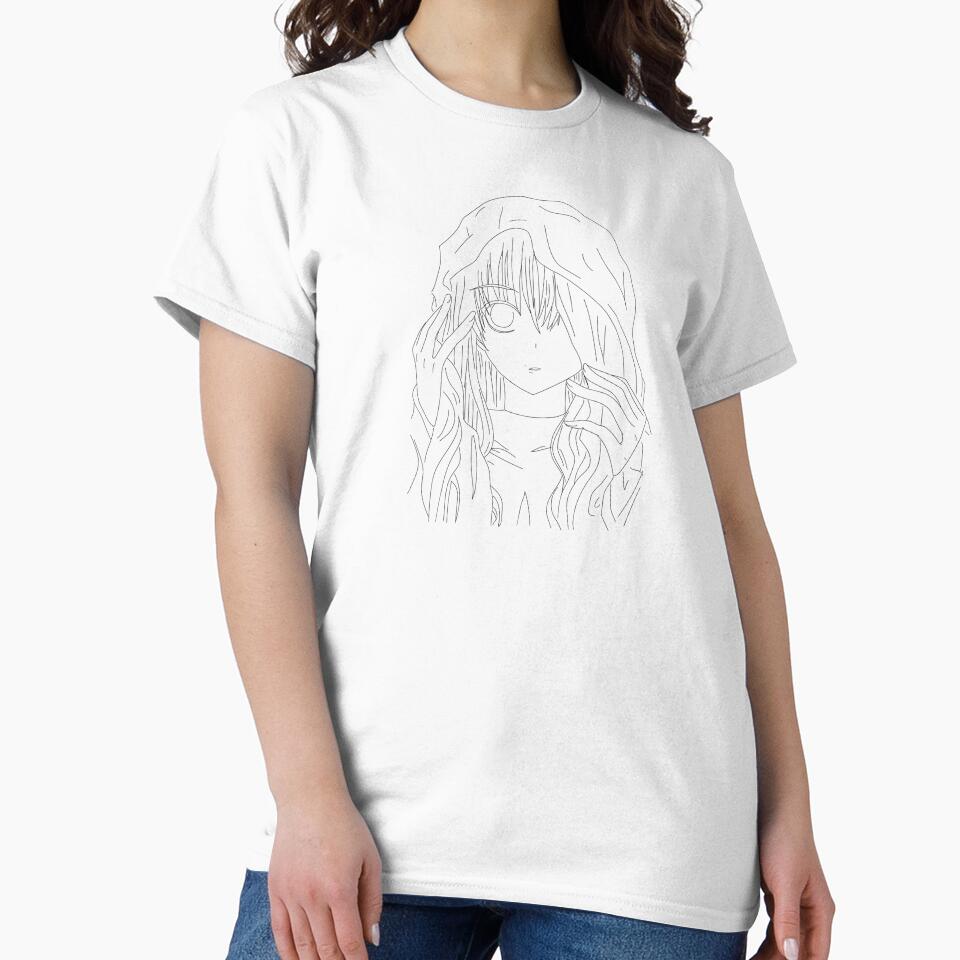 Girl anime shirt by islamsino