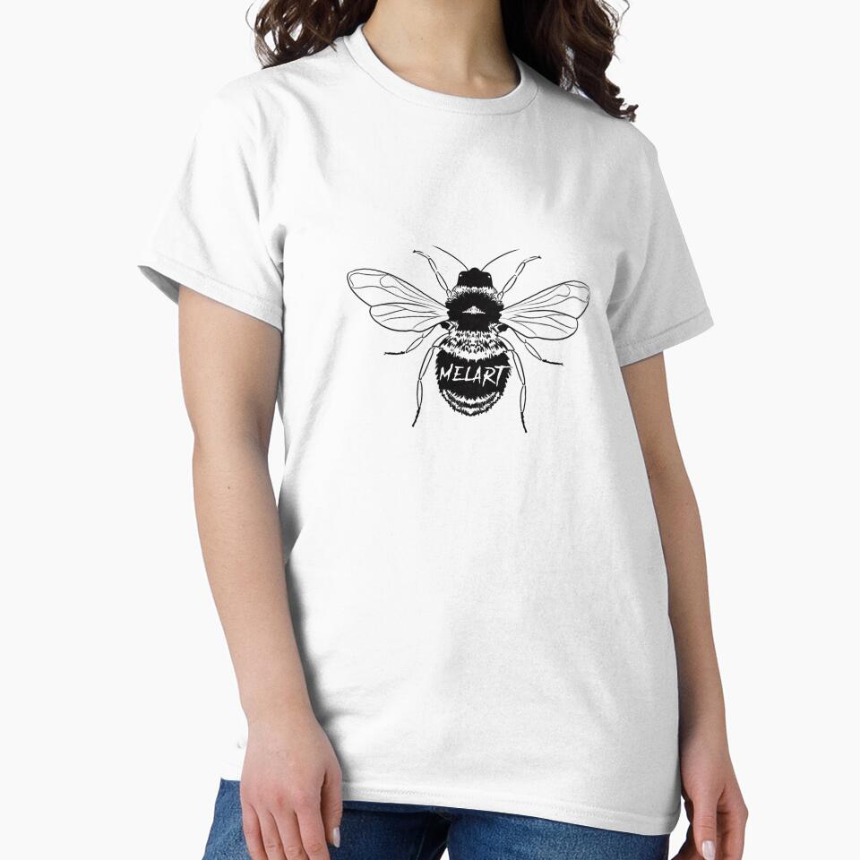 Bee art meelaart stickers mask by meelaart