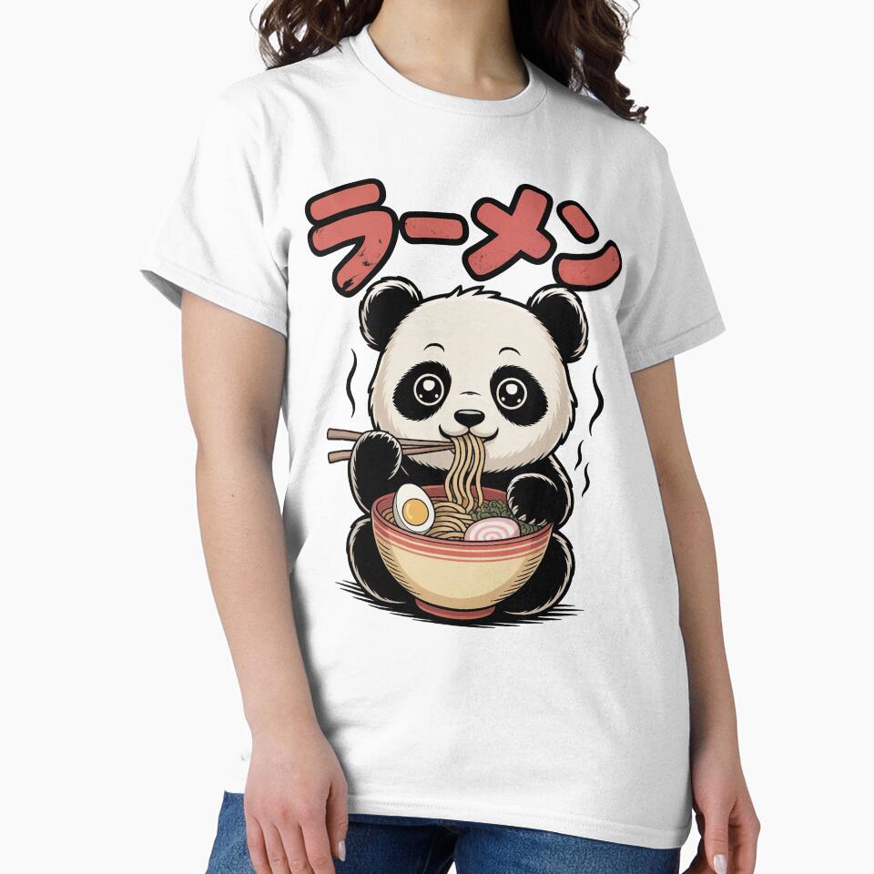 Cute Kawaii Panda, Ramen Bowl by graphic-genie