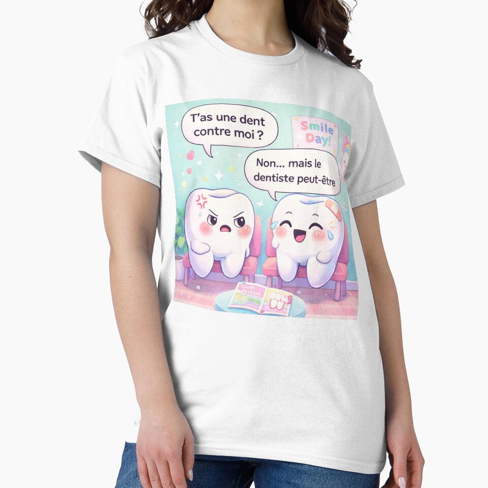 Kawaii Dentist Humor by Sweet Honey Studio