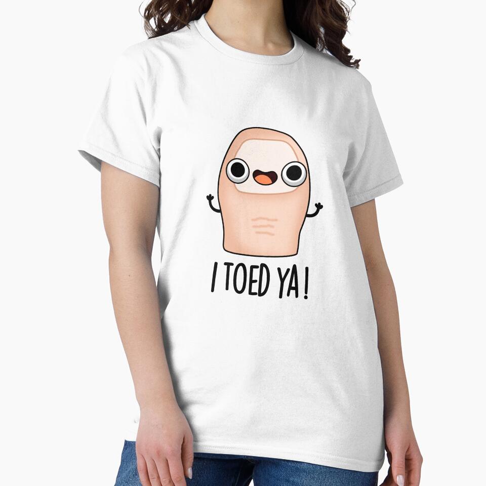 I Toed Ya Cute Big Toe Puns by punnybone
