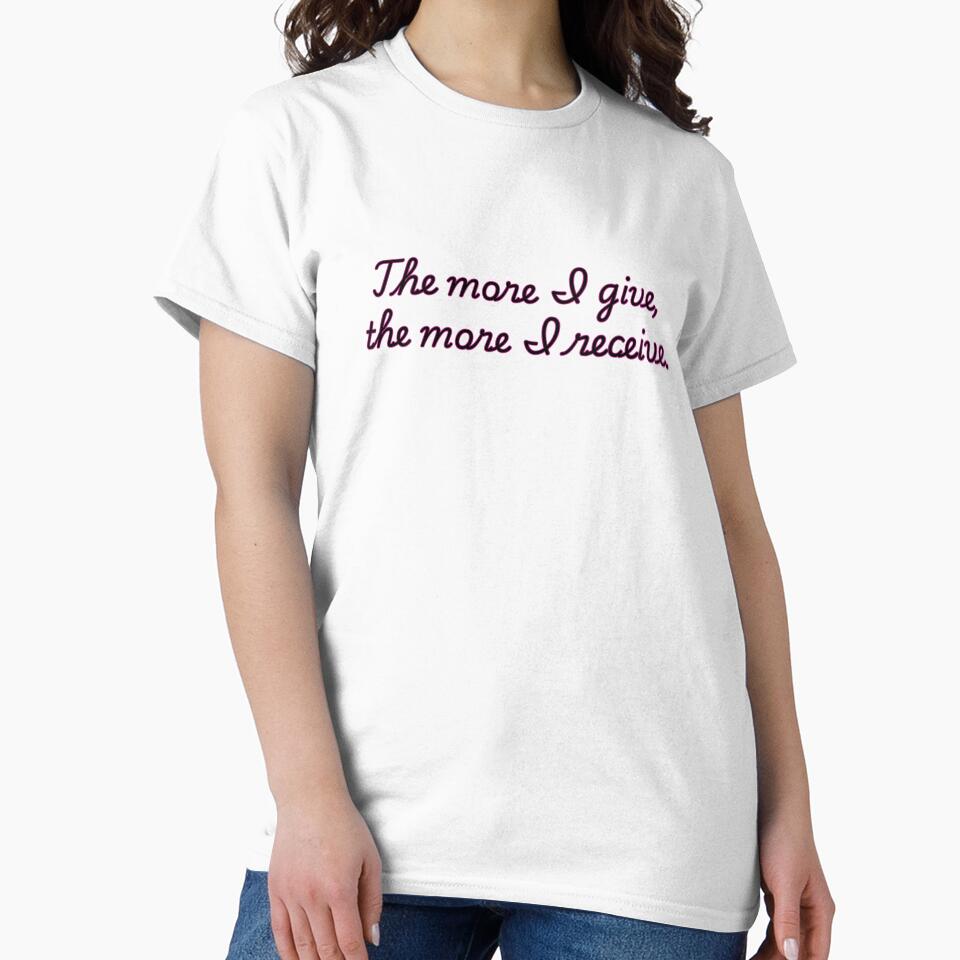 Abundance: The more I give, the more I receive by FitEnvy