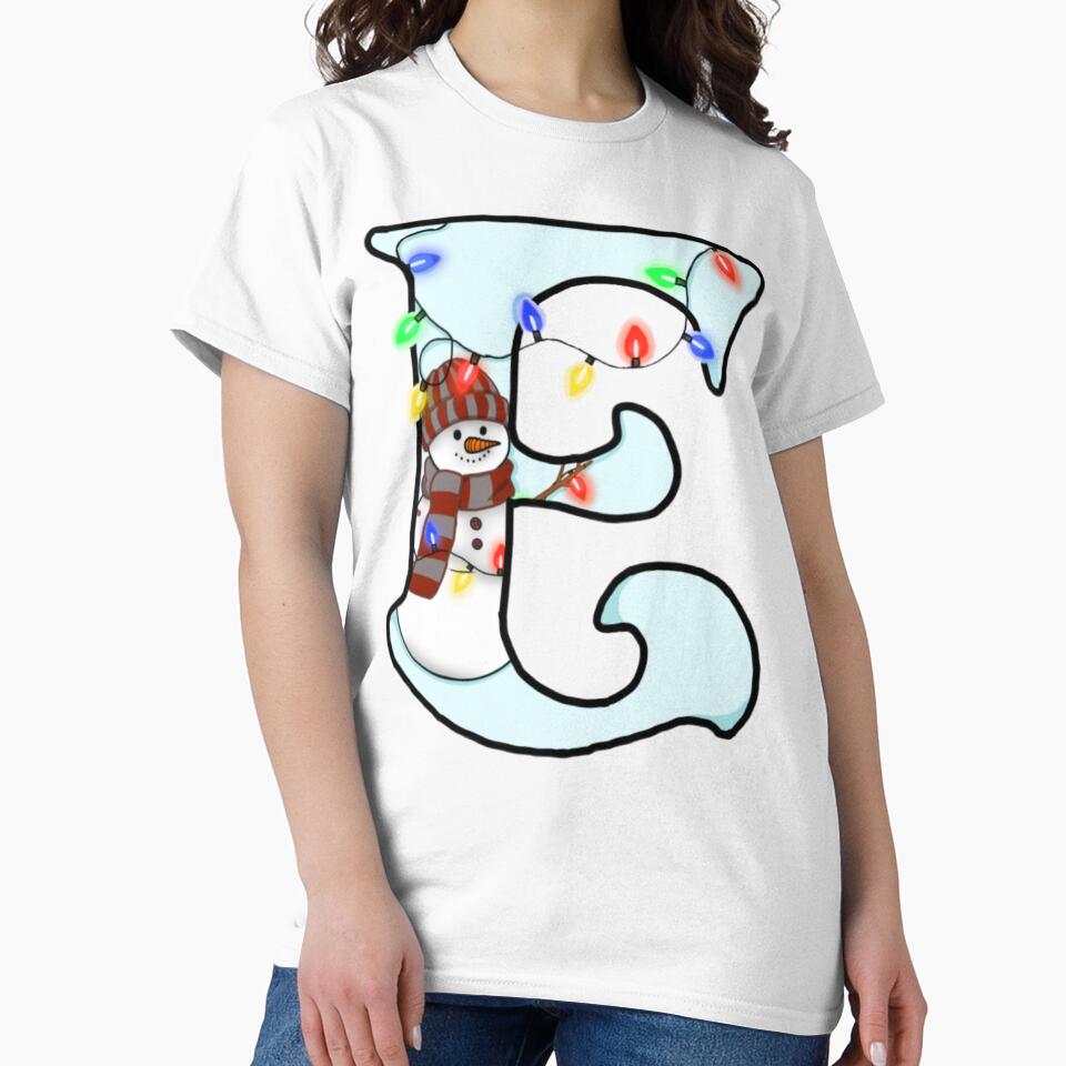 Holiday themed letter E by Artistkhg