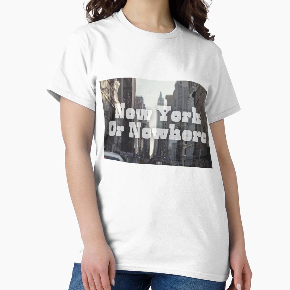 New York or Nowhere Sticker by liayuglyart