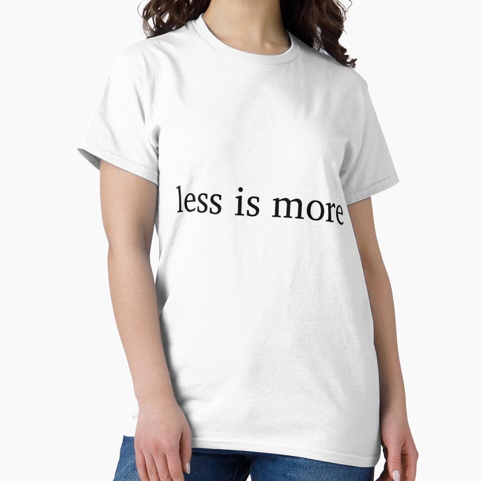 less is more by bartshDSGN