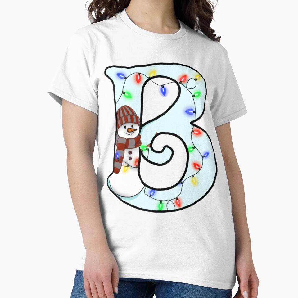 Holiday themed letter B by Artistkhg