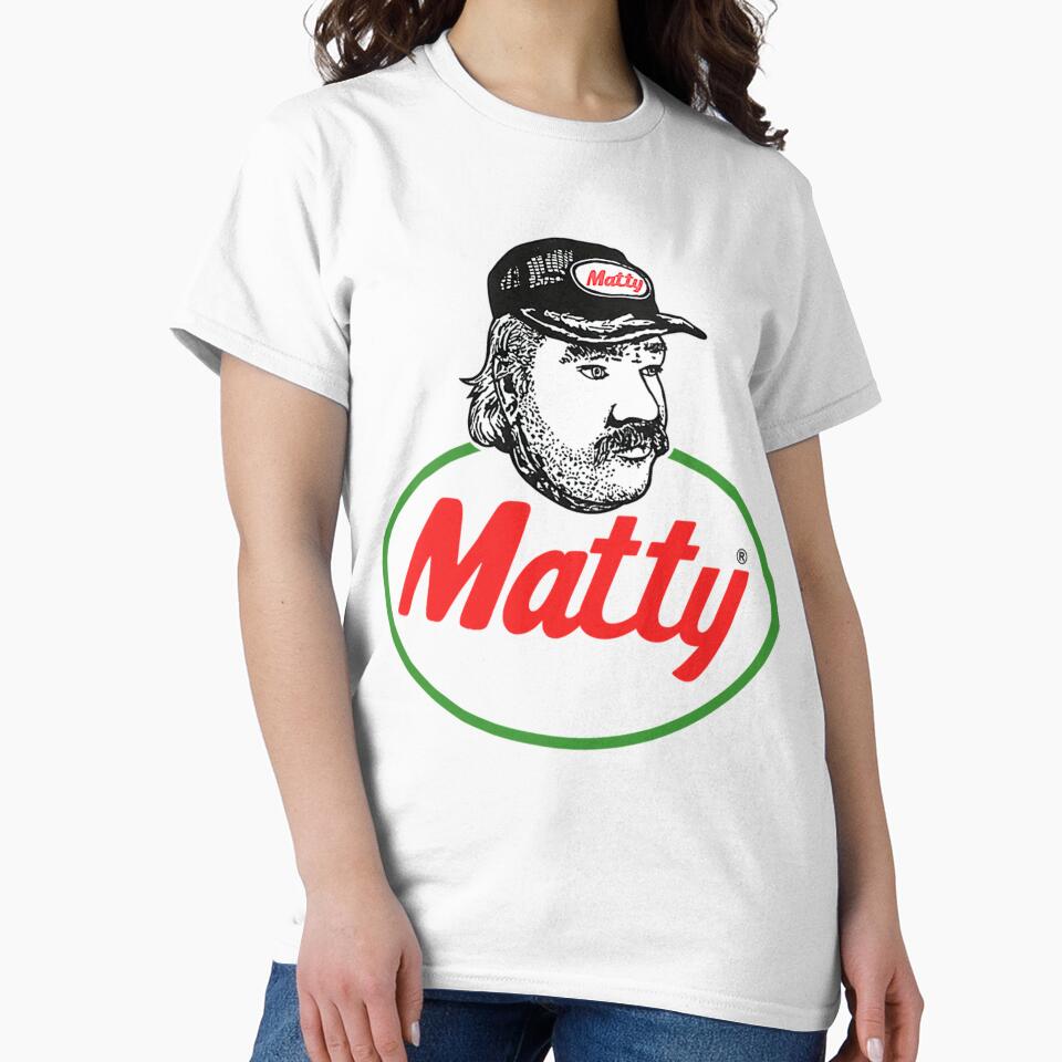 Matty Matheson Chef Logo Red Face Art Funny by Honestprince