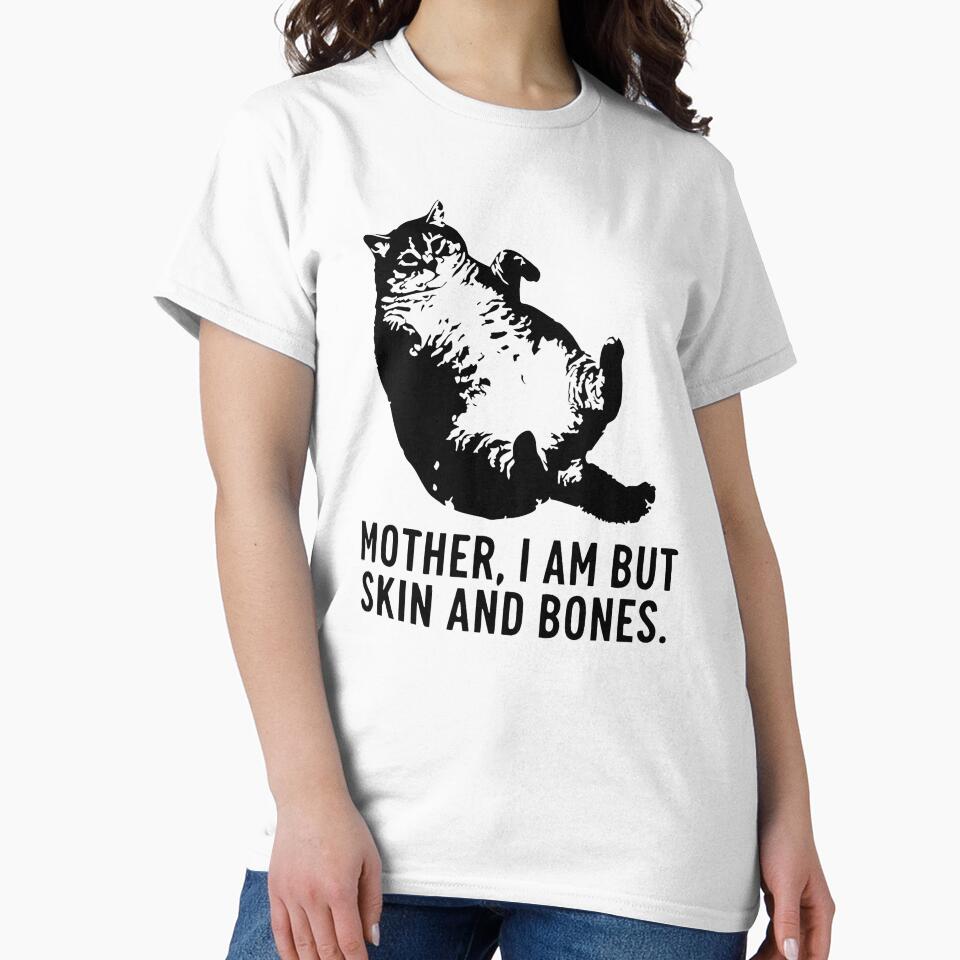 Cat Mother I Am But Skin and Bones by ivotee