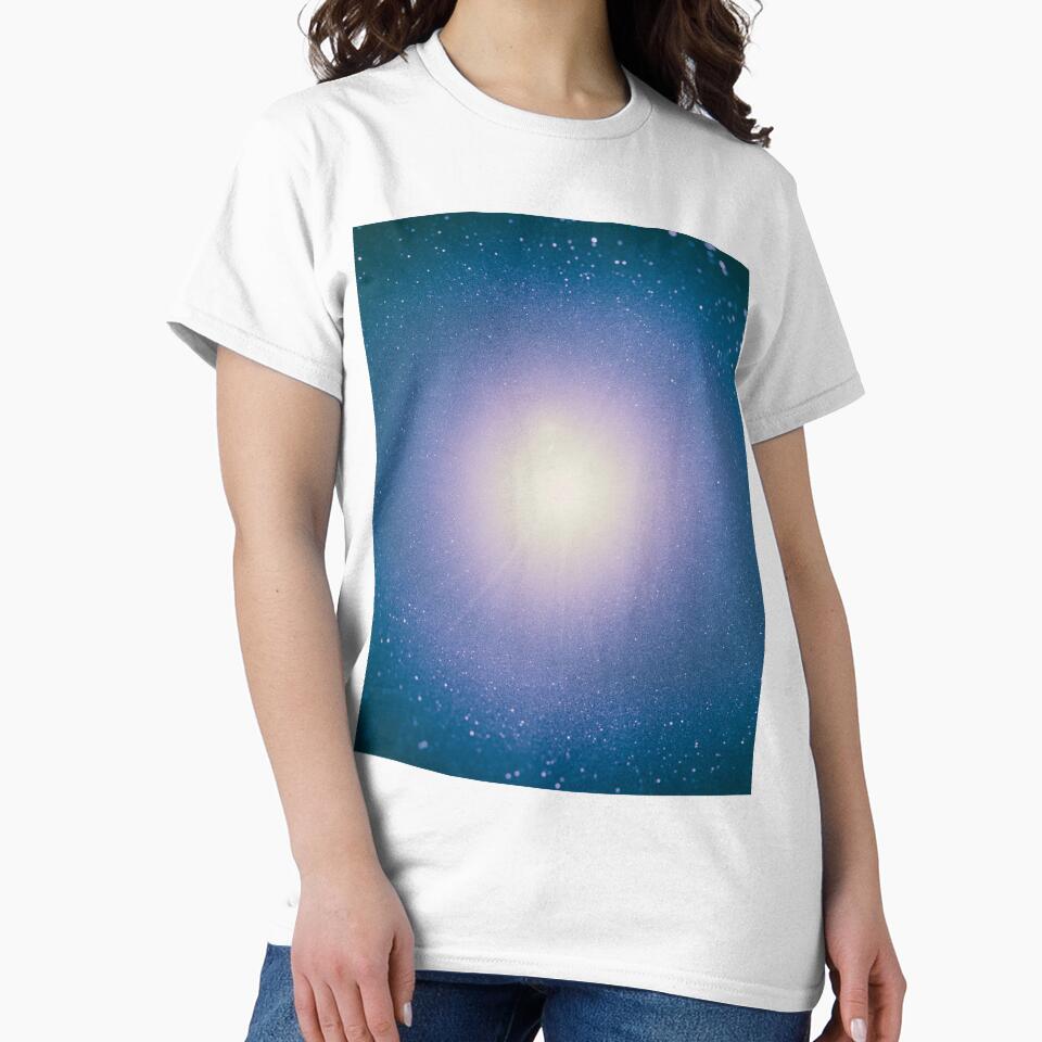 Bright purple and blue space explosion by DelightfulArts