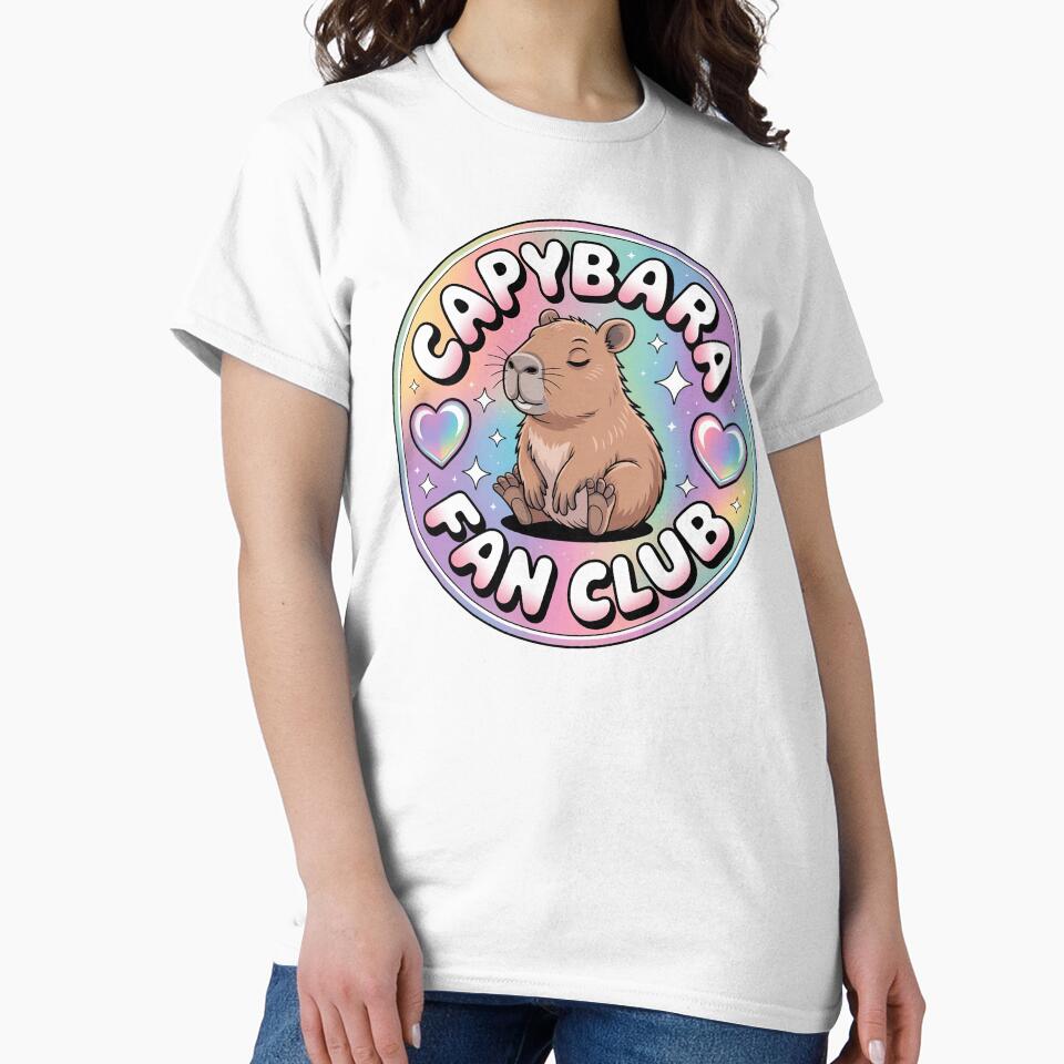 Kawaii Capybara, Capybara Kawaii by graphic-genie