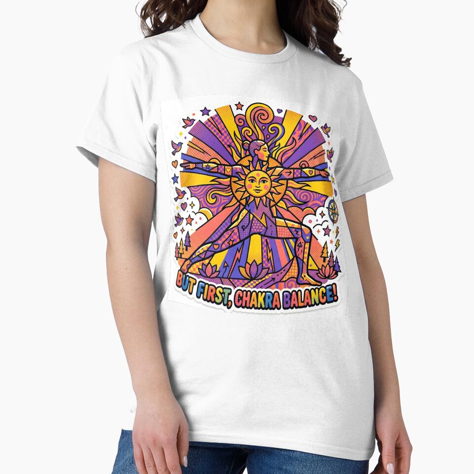 Yoga Pose Pop Art Bold Colorful Wellness Sticker by Poppy Volt