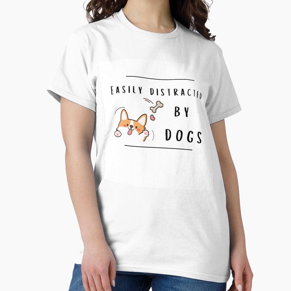 Easily Distracted by Dogs by Art-by-Rita