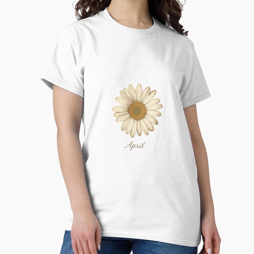 April Birth Flower - Daisy by AnnaMazingShop
