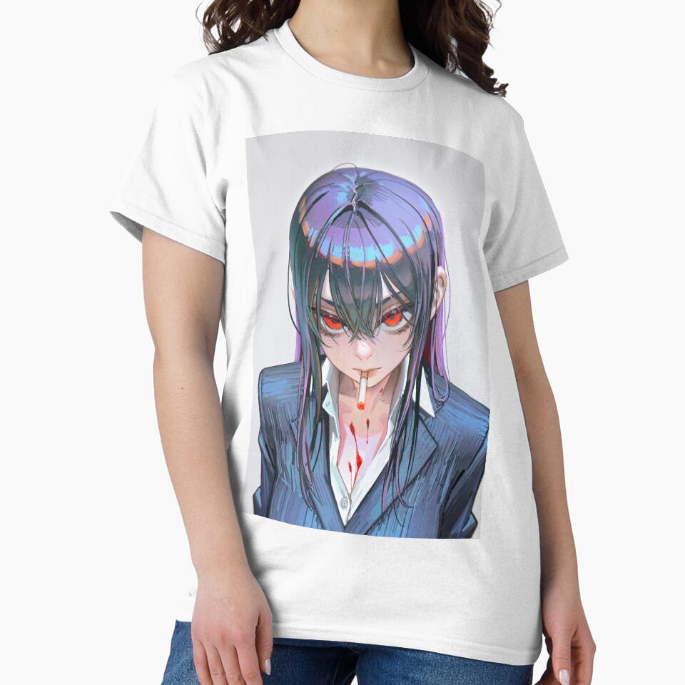 Dark Anime Girl Noir Illustration Art by HERRSCHER AGGA STUDIO